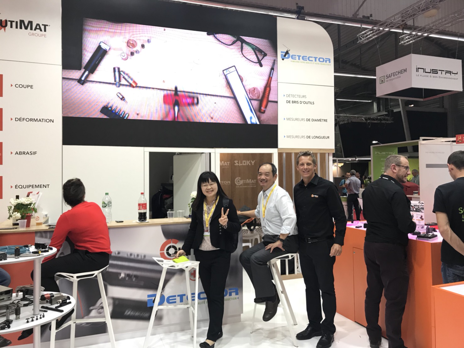 ChienfuSlokyin MICRONORA 2018 Besançon Francei by Outimat; come and check our CNC precision, lathing, milling and turning parts; of course alsoSlokyTorque screwdriver and wrenches for all different application including Shooting/Hunting, Circuit board, Tire pressure detector, Bicycle, DIY Market, Drum, Lens, 3C devices and Golf Club. User friendly for CNC cutting tools of machining, lathing, turning, and milling parts.
